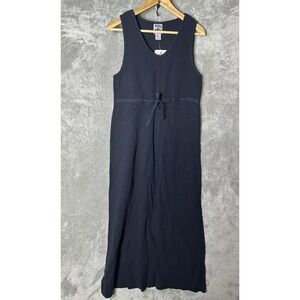 Vintage New York Laundry Dress Black Made in the USA NWT Sleeveless Tie Waist